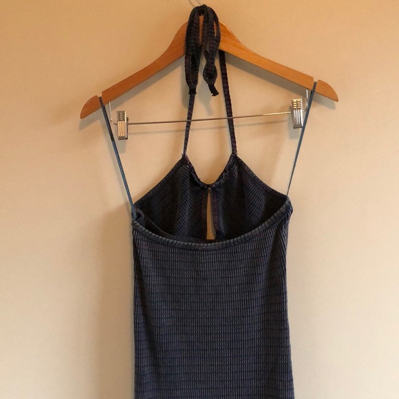 Free People Terra maxi dress ribbed halter size medium - Picture 6 of 10
